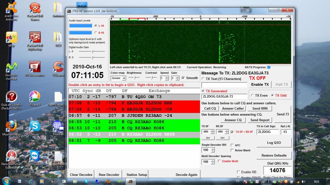 EA3GJA (Nova Zelanda)