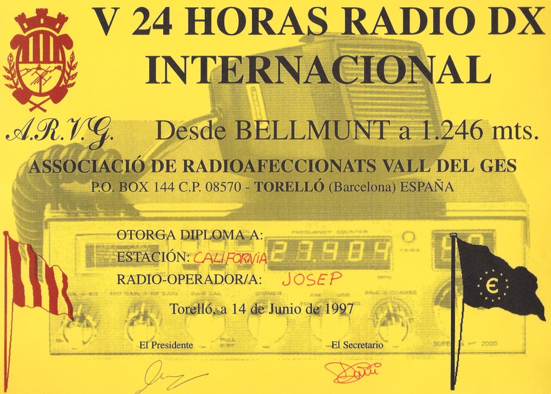 Associació de Radioaficionats Vall de Ges