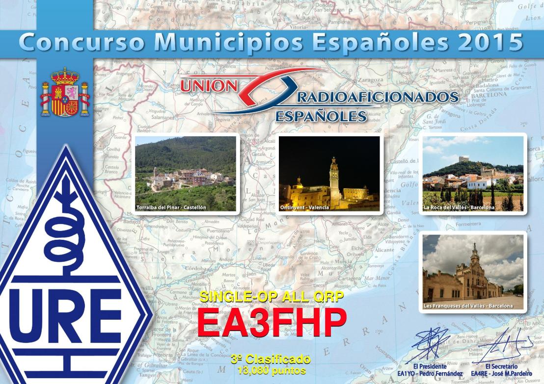 Diploma EA3FHP (CME-2015)