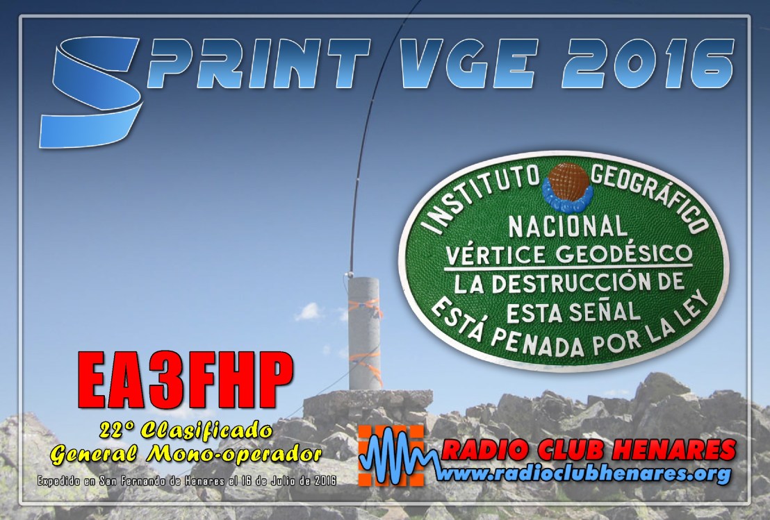 EA3FHP (Sprint VGE 2016)