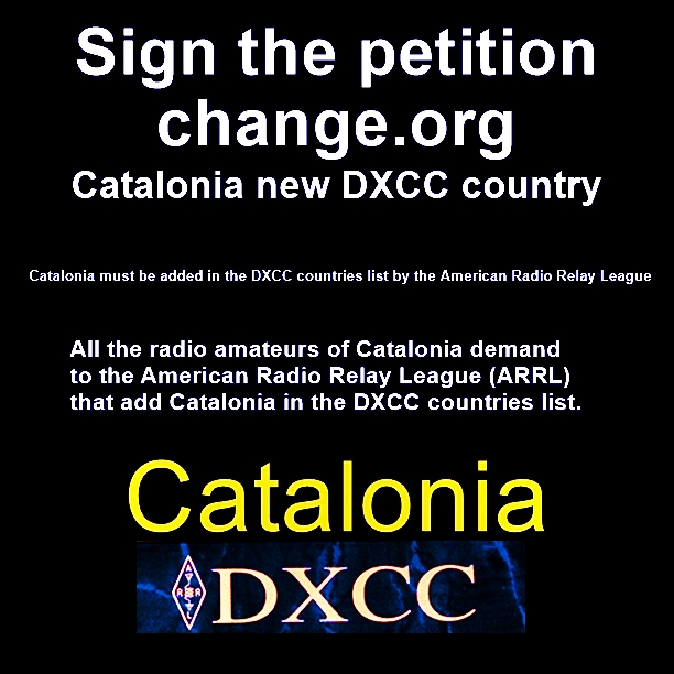 Catalonia must be added in the countries list  by the ARRL